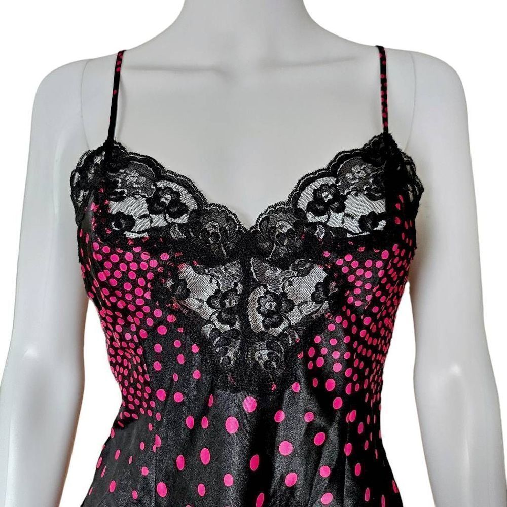 frederick’s of hollywood satin lace cami top - Picture 3 of 7